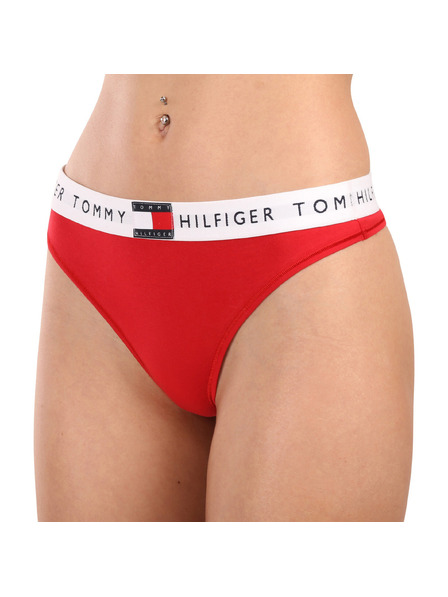 Tommy Hilfiger Dámská tanga Tommy Hilfiger červená
