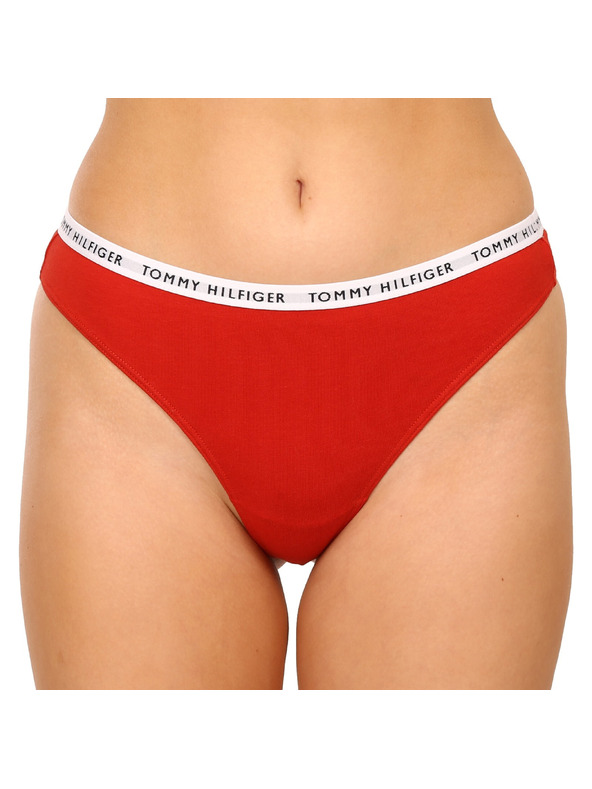 Tommy Hilfiger Sada tří - dámská tanga Tommy Hilfiger vícebarevná