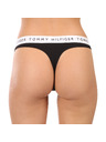 Tommy Hilfiger Dámská tanga Tommy Hilfiger černá
