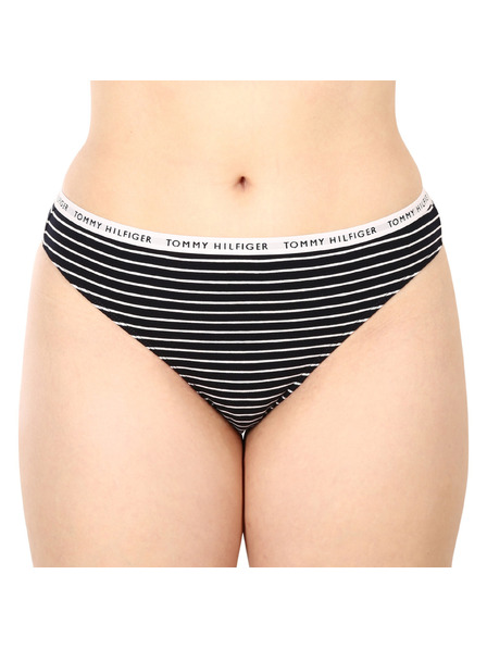 Tommy Hilfiger Sada tří - dámská tanga Tommy Hilfiger nadrozměr vícebarevné