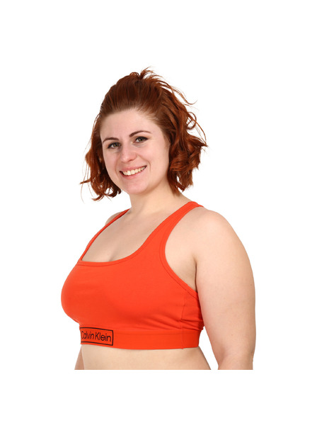 Calvin Klein Dámská podprsenka Calvin Klein nadrozměr oranžová