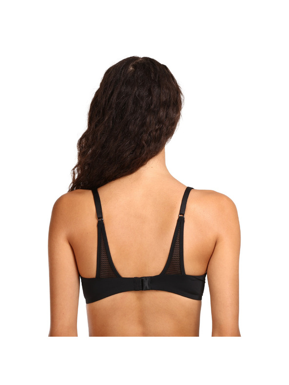 Calvin Klein Dámská podprsenka Calvin Klein vyztužená s kosticemi černá