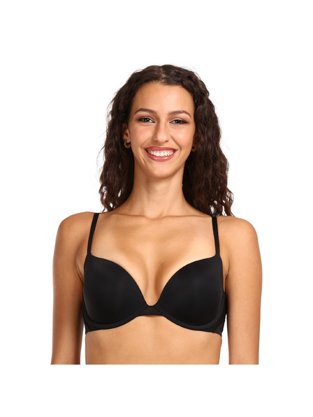 Calvin Klein Dámská podprsenka Calvin Klein vyztužená s kosticemi černá
