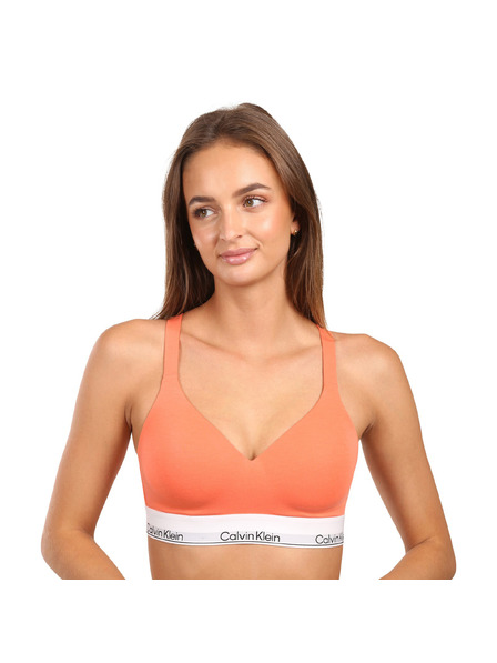 Calvin Klein Dámská podprsenka Calvin Klein oranžová