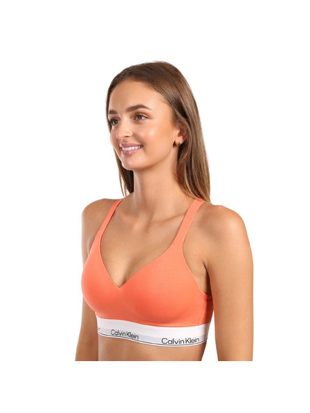 Calvin Klein Dámská podprsenka Calvin Klein oranžová