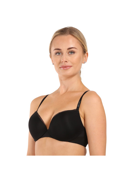Calvin Klein Dámská podprsenka Calvin Klein vyztužená s kosticemi černá