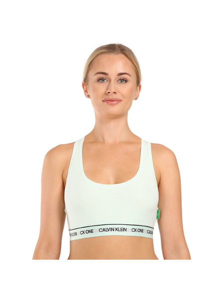 Calvin Klein Dámská podprsenka CK ONE zelená