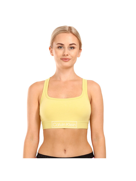 Calvin Klein Dámská podprsenka Calvin Klein žlutá