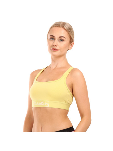 Calvin Klein Dámská podprsenka Calvin Klein žlutá