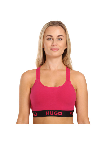 HUGO Dámská podprsenka HUGO růžová