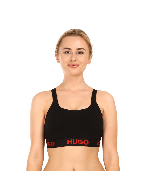 HUGO Dámská podprsenka HUGO černá
