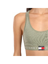 Tommy Hilfiger Dámská podprsenka Tommy Hilfiger zelená