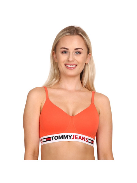 Tommy Hilfiger Dámská podprsenka Tommy Hilfiger vyztužená oranžová