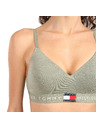 Tommy Hilfiger Dámská podprsenka Tommy Hilfiger zelená
