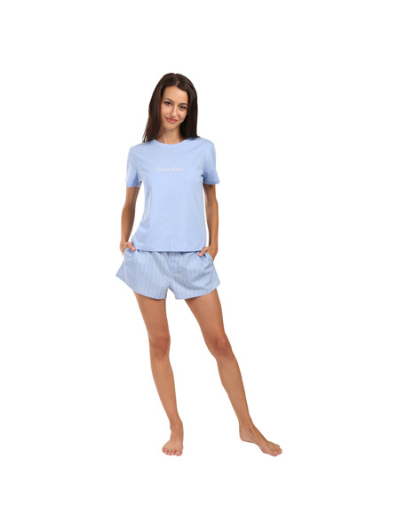 Calvin Klein Dámské pyžamo Calvin Klein modré