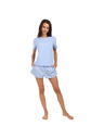 Calvin Klein Dámské pyžamo Calvin Klein modré