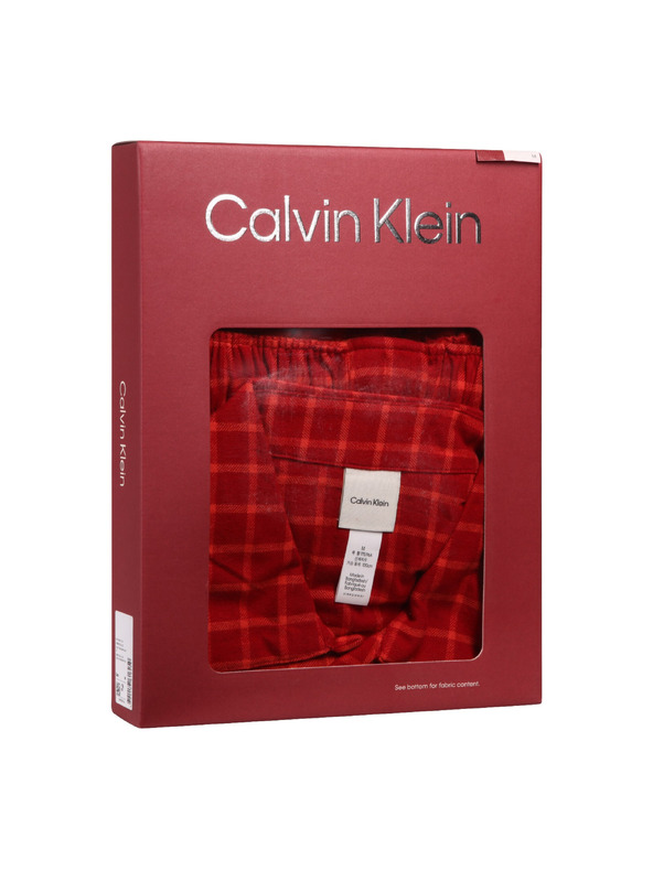Calvin Klein Pánské pyžamo Calvin Klein červené