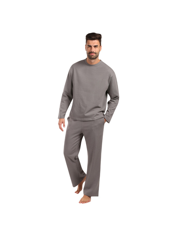 Calvin Klein Pánské pyžamo Calvin Klein šedé