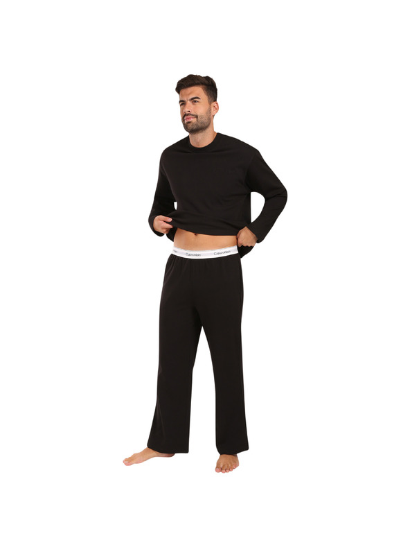 Calvin Klein Pánské pyžamo Calvin Klein černé