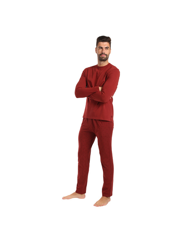 Calvin Klein Pánské pyžamo Calvin Klein červené