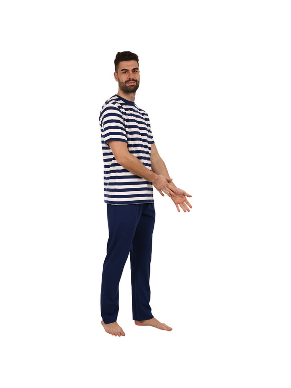 gino Pánské pyžamo Gino vícebarevné