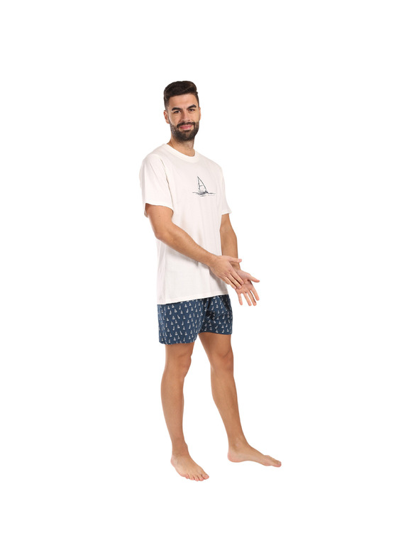 gino Pánské pyžamo Gino vícebarevné