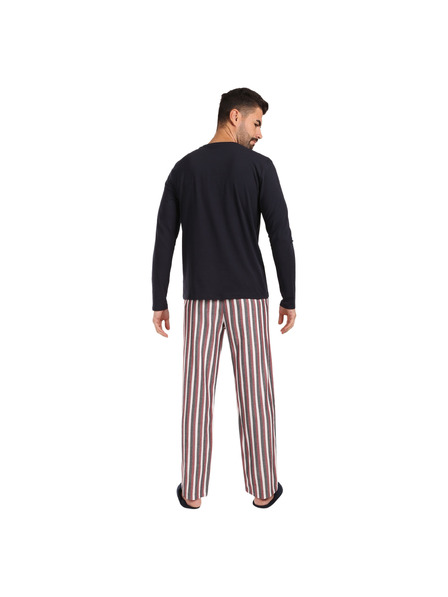 Tommy Hilfiger Pánské pyžamo Tommy Hilfiger s papučemi  vícebarevné v dárkovém balení