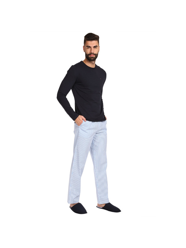 Tommy Hilfiger Pánské pyžamo Tommy Hilfiger s papučemi  vícebarevné v dárkovém balení