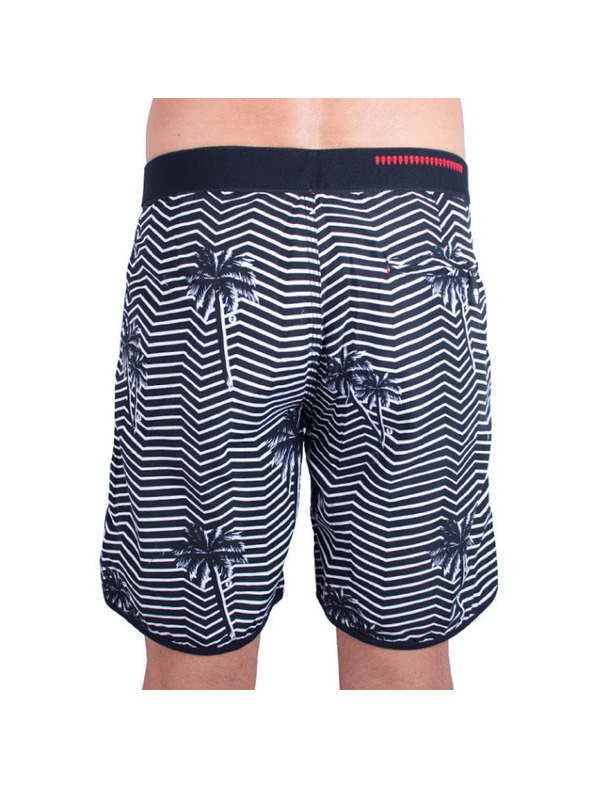 69slam Pánské plavky 69SLAM krátké boardshort medium island daze