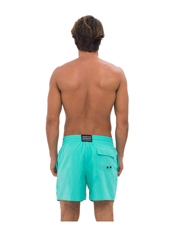 69slam Pánské plavky 69SLAM AQUA GREEN