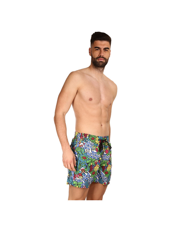 69slam Pánské plavky 69SLAM tropicamazon samoa
