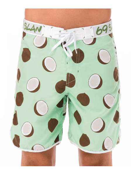 69slam Pánské plavky 69SLAM COCO BROWN