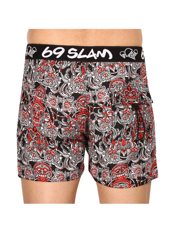 69slam Pánské plavky 69SLAM totem mask mateo