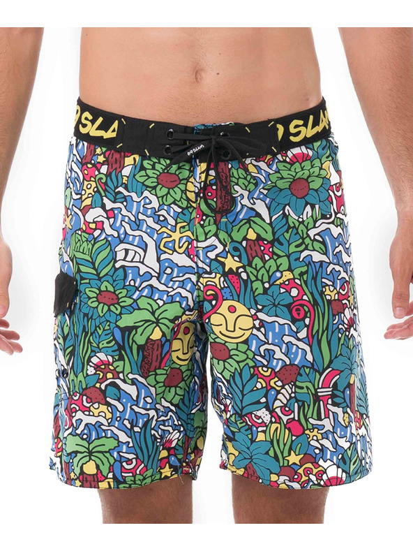 69slam Pánské plavky 69SLAM TROPICAMAZON