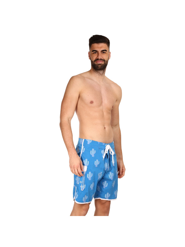 69slam Pánské plavky 69SLAM desert scene blue theo