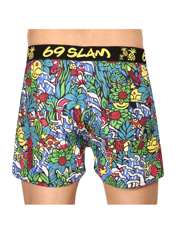 69slam Pánské plavky 69SLAM tropicamazon mateo