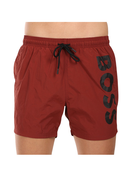 BOSS Pánské plavky BOSS červené