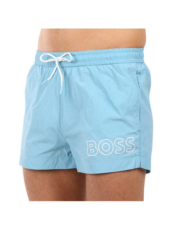 BOSS Pánské plavky BOSS modré