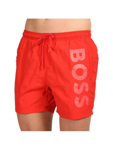 BOSS Pánské plavky BOSS červené