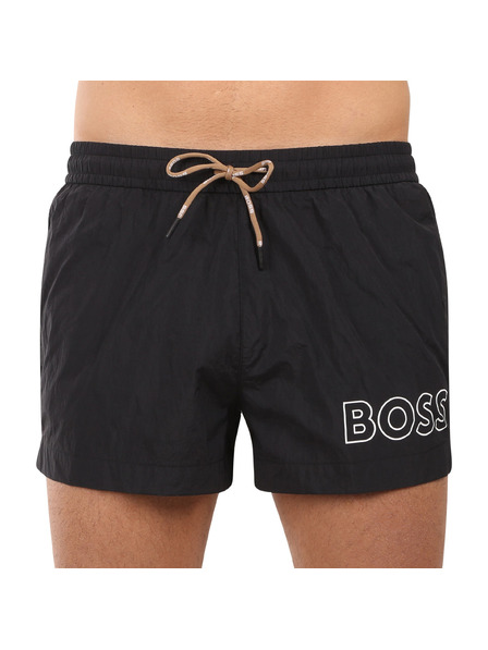 BOSS Pánské plavky BOSS černé