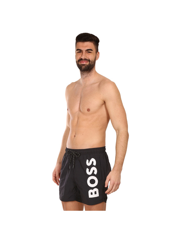 BOSS Pánské plavky BOSS černé