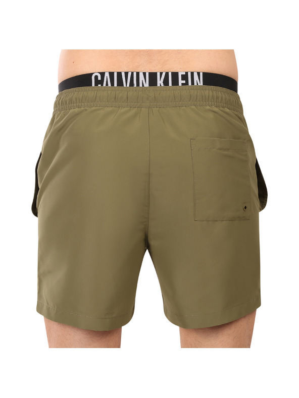 Calvin Klein Pánské plavky Calvin Klein zelené