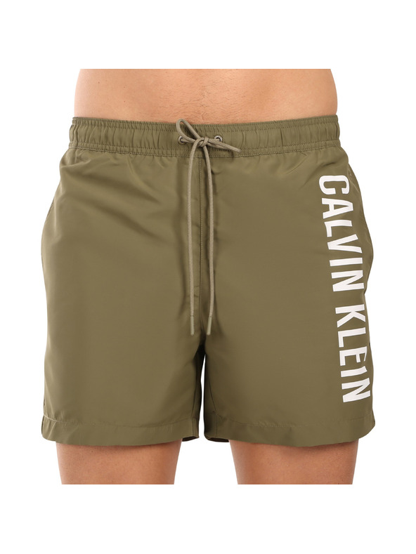 Calvin Klein Pánské plavky Calvin Klein zelené