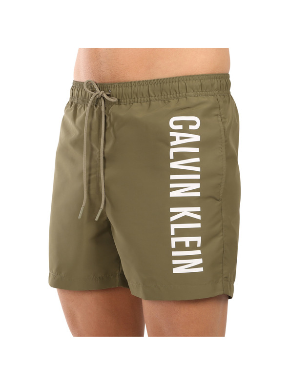 Calvin Klein Pánské plavky Calvin Klein zelené
