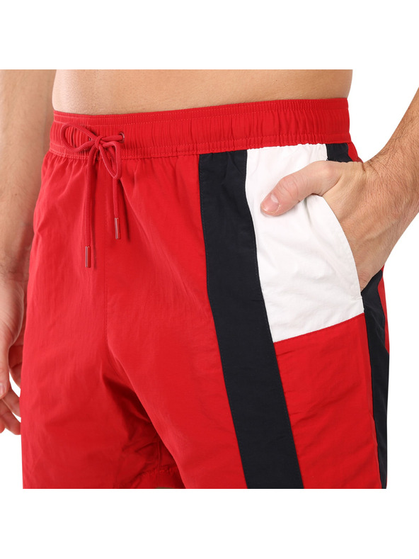 Tommy Hilfiger Pánské plavky Tommy Hilfiger červené