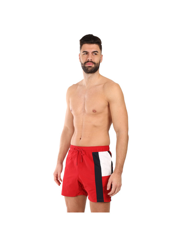 Tommy Hilfiger Pánské plavky Tommy Hilfiger červené