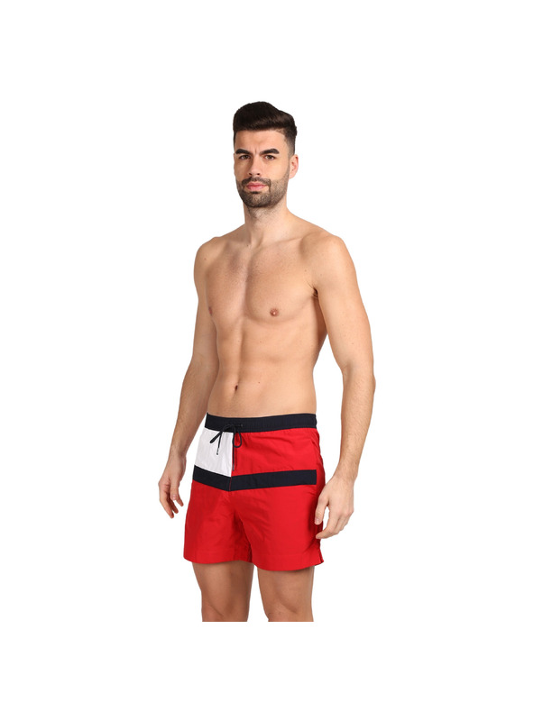 Tommy Hilfiger Pánské plavky Tommy Hilfiger červené