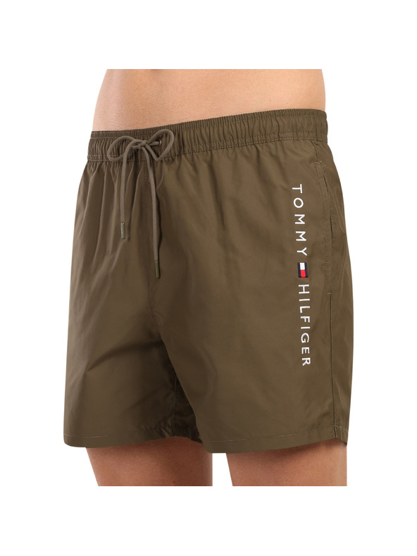 Tommy Hilfiger Pánské plavky Tommy Hilfiger zelené
