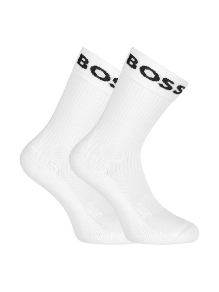 BOSS Sada dvou - ponožky BOSS bílé