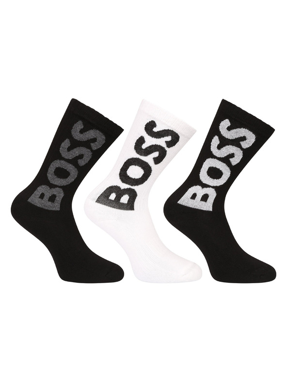 BOSS Sada tří - ponožky BOSS vícebarevné